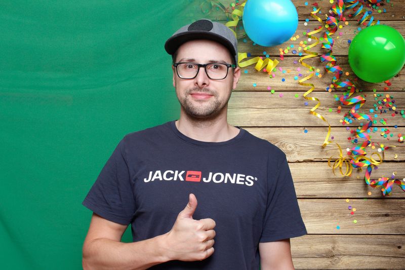 Greenscreen-System für die Fotobox am Niederrhein