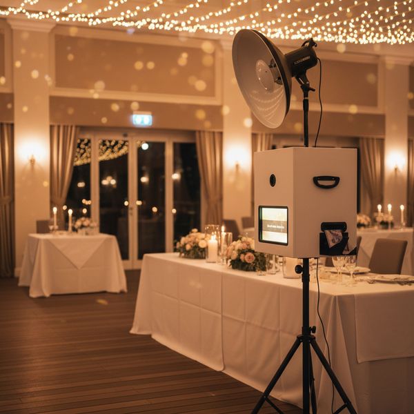 Lustige Gruppenfotos mit Requisiten aus der Fotobox