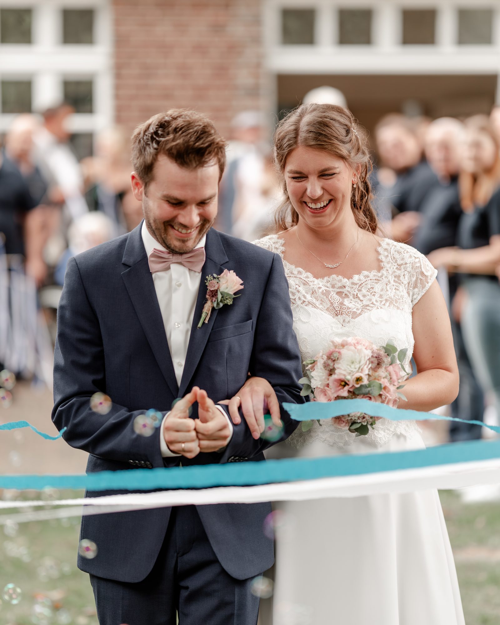 Hochzeitsfoto von Nicole und Fabian in Rheurdt