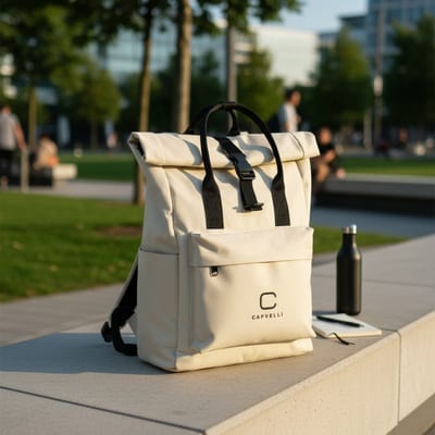 Produktfoto für R. Hussein – Rucksack, Produktfotografie Niederrhein